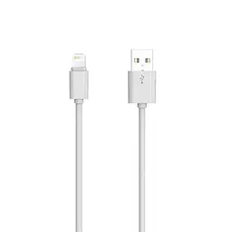 Кабель Lightning Ldnio SY-03, 1 м 2.1A білий