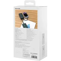 Зовнішній акумулятор Baseus Comet Series Dual-Cable 20000mAh 22.5W P10022509112-00 - мініатюра 7