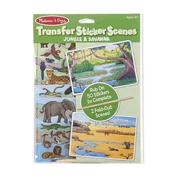 Набір для творчості Melissa & Doug Перевідні наліпки Джунглі і Савана (MD9532)