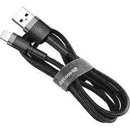 Кабель Baseus USB 2.0 AM to Lightning 3.0m 2.0A grey-black (CALKLF-RG1)