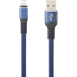 USB кабель Gelius Pro Flexible GP-UC02i Lightning Blue