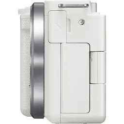 Бездзеркальний фотоапарат Sony ZV-E10 Body White (ILCZVE10W.CEC) [106903] - мініатюра 5