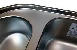 Кухонна мийка Romzha Vayorika 1.5C Satin RO47897, Сірий - мініатюра 3