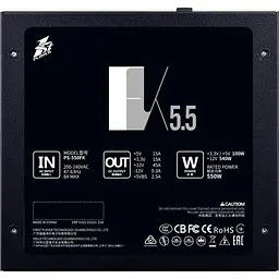 Блок живлення 1stPlayer PS-550FK [FK-550-BK-EU] [140557] - мініатюра 6