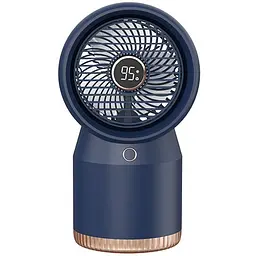 Настільний вентилятор SL09 з водяним охолодженням 3600 mAh Blue - мініатюра 2
