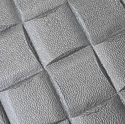 Самоклеюча декоративна 3D панель лоза графіт 700x700x5 мм - мініатюра 2
