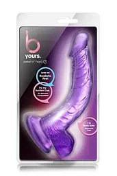 Фалоімітатор B Yours Sweet N Hard 7 21.5 см фіолетовий - мініатюра 4