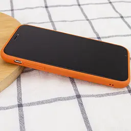 Шкіряний чохол Xshield для Apple iPhone 11 6.1" Помаранчевий / Apricot - мініатюра 4