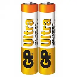 Батарейка GP ULTRA ALKALINE, 24AUEBCHM-2S2 LR03, ААА (2шт сп.)