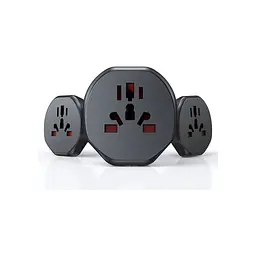 Перехідник EU to global universal adapter Essager (ECTZH-YCB01-Z) - мініатюра 3