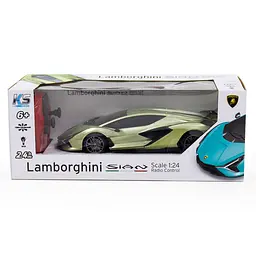 Автомобіль KS Drive на р/к Lamborghini Sian 1:24, 2.4Ghz зелений (124GLSG) - мініатюра 9
