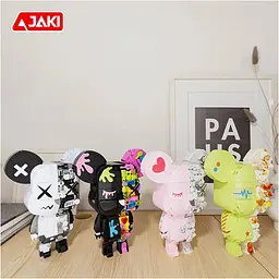 Конструктор JAKI Кіберпанк ведмедики - Магнітний вайб, сірий (JK6250-4) - мініатюра 4