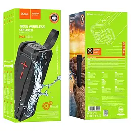 Портативна колонка Hoco HC6 Magic Bluetooth V5.0 IPX5 4000mAh 10 Вт Black (27659_1837146) - мініатюра 6
