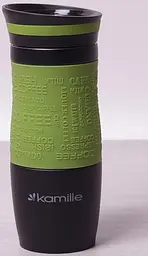 Термокухоль Machiato-II з нержавіючої сталі Kamille 380 мл kuh0009297 - мініатюра 2