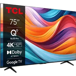 Телевізор TCL T7B 75` QLED Ultra HD 4K (75T7B) [124636] - мініатюра 2