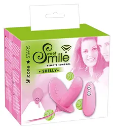 Вібратор Sweet Smile Shelly Remote Control 7.5 см рожевий - мініатюра 5