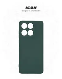 Чехол ArmorStandart ICON для Motorola Edge 60 Fusion 5G Camera cover Dark Green (ARM85594) - мініатюра 3