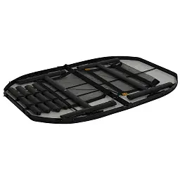 Стіл Bo-Camp Northgate Oval Black Grey 120 x 80 см (1404187) - мініатюра 7