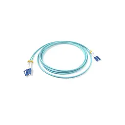 Оптичний патчкорд Eserver LC/UPC-LC/UPC, Multimode (50/125, OM3), LSZH, Duplex, 3m (ES-LC-LC/UPC-3-MM-D)