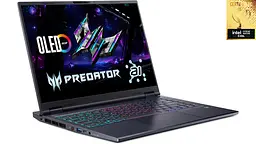 Acer Ноутбук Predator Helios Neo 14 PHN14-71 14.5" WQXGA IPS, Intel U9-285H, 32GB, F1TB, NVD5070-8, Lin, чорний - мініатюра 2