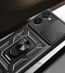 Панель BeCover Military для Realme 10 Black (709169) - мініатюра 3