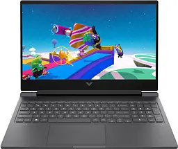Ноутбук HP Victus 16-r1021ua 16.1' FHD IPS AG, Intel i7-14650HX, 32GB, F1024GB, NVD4060-8, DOS, чорний (B23BKEA)