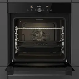 Духова шафа електрична Gorenje 77 л A+ пара дисплей IconTouch чорний - мініатюра 2