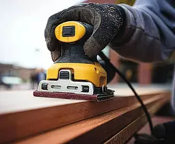 Шліфмашина вібраційна мережева DeWalt DWE6411 - мініатюра 2