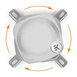 Система рідинного охолодження Ekwb EK-Nucleus AIO CR360 Lux D-RGB - White (3831109897850) - мініатюра 3