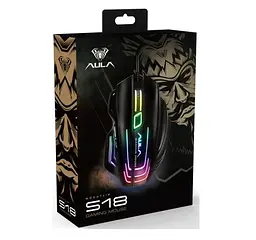 Комп'ютерна миша Aula S18 Black teh0020406 - мініатюра 3
