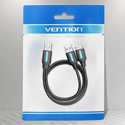 Кабель Vention USB 3.0 A Male to Micro-B Male Cable with USB Power Supply PVC Type 0.5m Black (CQPBD) - мініатюра 10