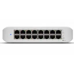 Комутатор мережевий Ubiquiti (USW-Lite-16-PoE) - мініатюра 2