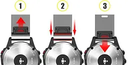 Силіконовий ремінець Primo для годинника Garmin Fenix 3/3HR/Fenix 5X/6X Red - мініатюра 4