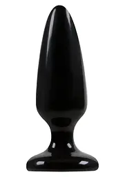 Анальна пробка Pleasure Plug Medium 12.7 см (чорний) - мініатюра 2