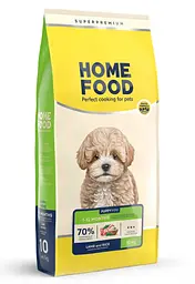 Корм для цуценят малих порід Home Food з ягням і рисом 10кг