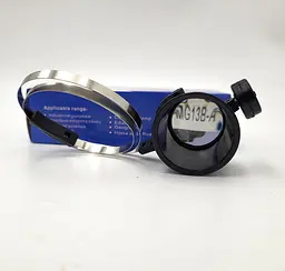 Лупа очна з пружиною та LED підсвічуванням 15 кратна UKC Mg13b-A - мініатюра 5