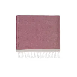 Рушник Barine Pestemal - Basak 95x165 Marsala-Beige марсала-бежевий - мініатюра 2