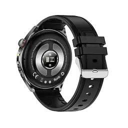 Смарт-годинник Lemfo ET460 з вимірюванням тиску ЕКГ та Bluetooth-дзвінками (Чорний) - мініатюра 3