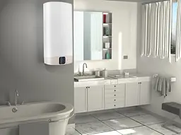 Водонагрівач Ariston електричний VLS Wi-Fi 50 EU O 50 л 1.5 кВт плоский Wi-Fi B (3626294) - мініатюра 7