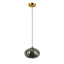 Світильник підвісний LED Levistella 800P3308M-1led (150*200) SM, 3W, чорний метал + скло, три режими світла, для вітальні