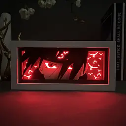 Світильник нічник 3D Наруто Ітачі Учіха Naruto Itachi Uchiha 20 см NL3D N IU - мініатюра 2