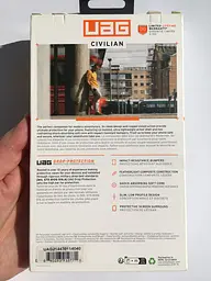 Оригінальний протиударний чохол UAG Civilian для Samsung Galaxy S24 Ultra (S928) Black 214439114040 - мініатюра 4