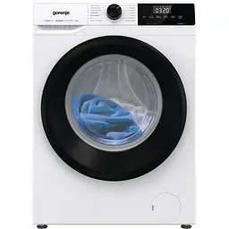 Прально-сушильна машина Gorenje фронтальна 8(5) кг 1400 A+ 55 см дисплей пара інвертор білий