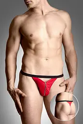 Чоловічі стрінги з блискавкою Mens thongs 4497 Soft Line створені для підкорювачів жіночих сердець SoftLine 5591449730 16543
