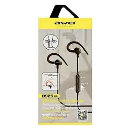 Бездротові навушники Awei Bluetooth B925BL, BT4.2, 55mAh, 4-6h, black - мініатюра 10