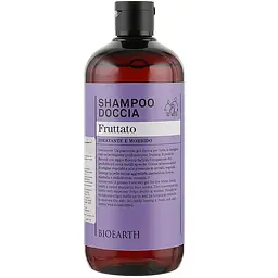 Шампунь и гель для душа 2 в 1 Bioearth Red Fruits Shampoo & Body Wash 500 мл