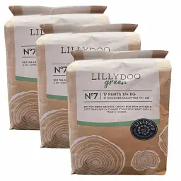 ЕКО підгузки-трусики LILLYDOO Green 7 (17+ кг), 51 шт