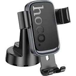 Автотримач Hoco H81 Vista Gravity Black (647915) [151312] - мініатюра 2