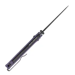 Ніж складаний туристичний SRM Terrier 258L-GN (9.3 см) D2 / G10 фіолетовий - мініатюра 5