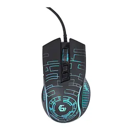 Мишка Gembird MUSG-RGB-01 USB Black (MUSG-RGB-01) - мініатюра 1